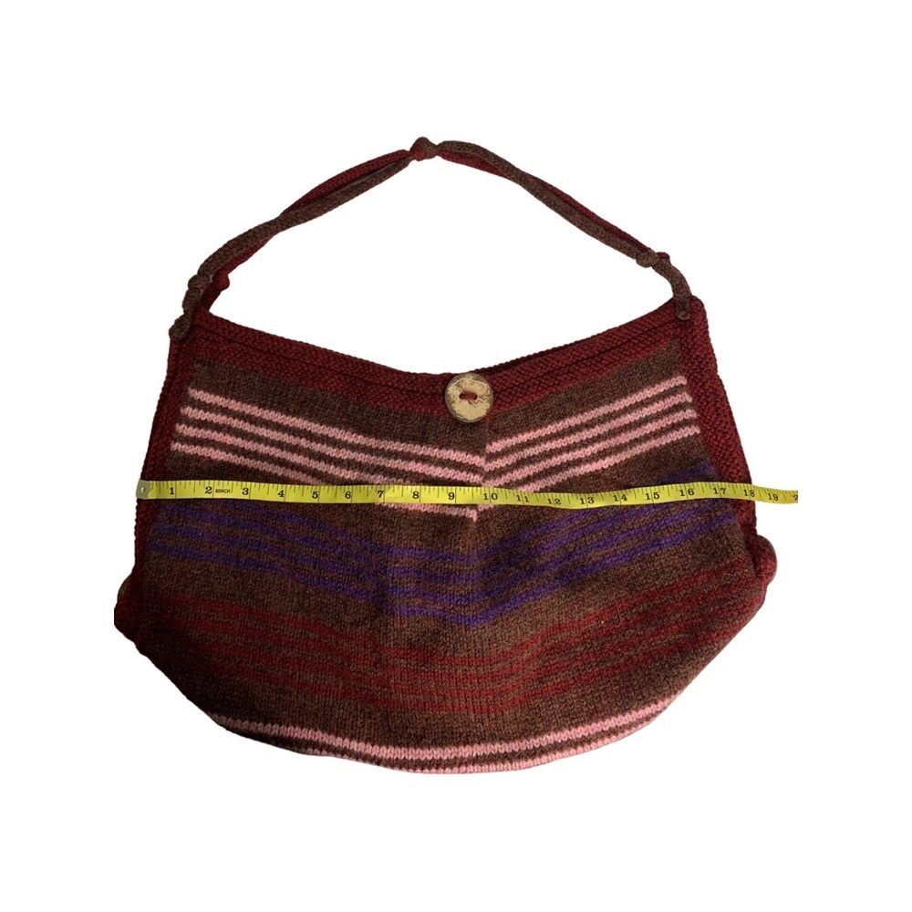 Handmade Knit Sweater Purse - Picture 3 of 6